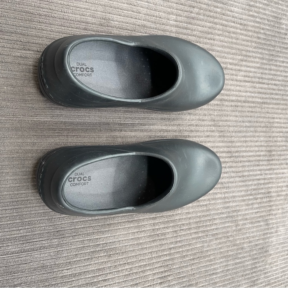 Crocs Black Neria Pro Dual Comfort Size 10 Women - Picture 6 of 8